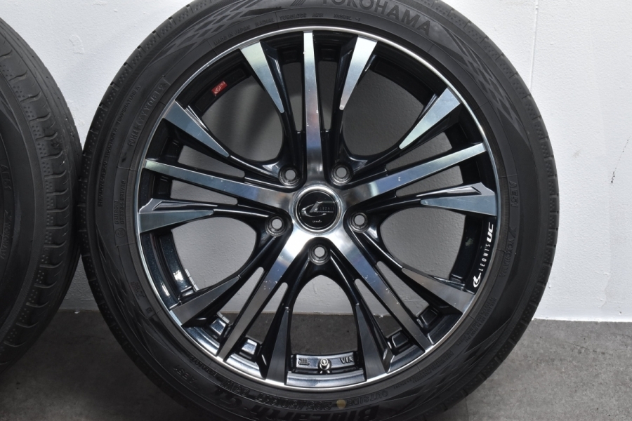 全国送料無料の通販 人気ホイール】WEDS LEONIS UC 17in 7J +53 PCD114.3 ヨコハマ タイヤ・ホイール