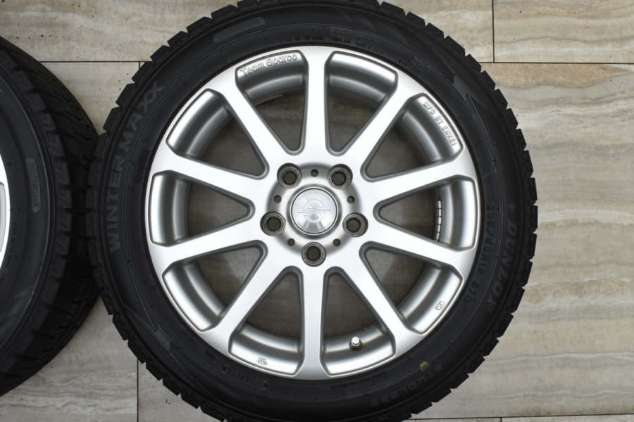 バリ溝】チームスパルコ 16in 6.5J +52 ダンロップ ウィンター