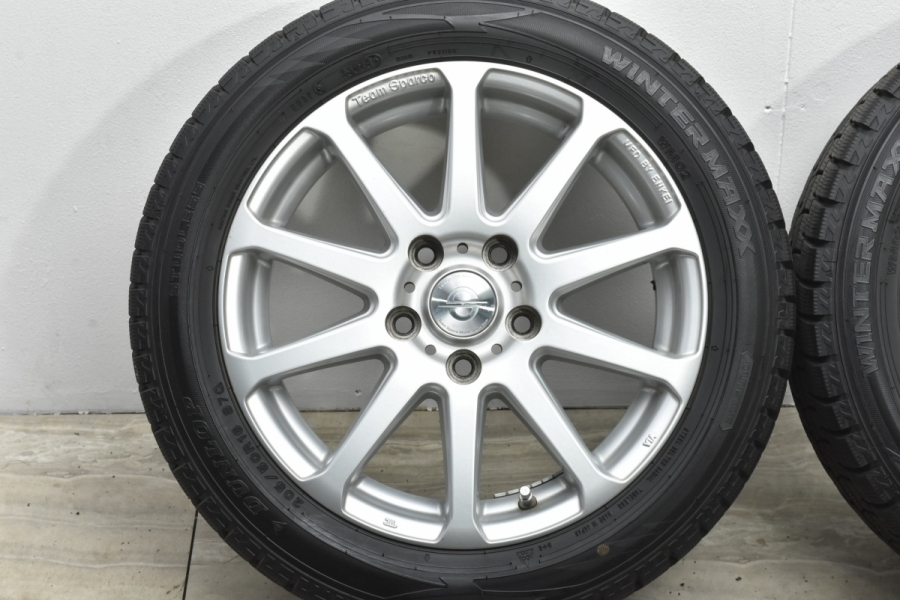 バリ溝】チームスパルコ 16in 6.5J +52 ダンロップ ウィンター