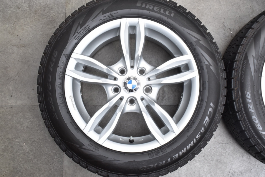 美品】MAK ルフト 16in 7J +52 PCD112 ピレリ 205/60R16 BMW 2シリーズ 