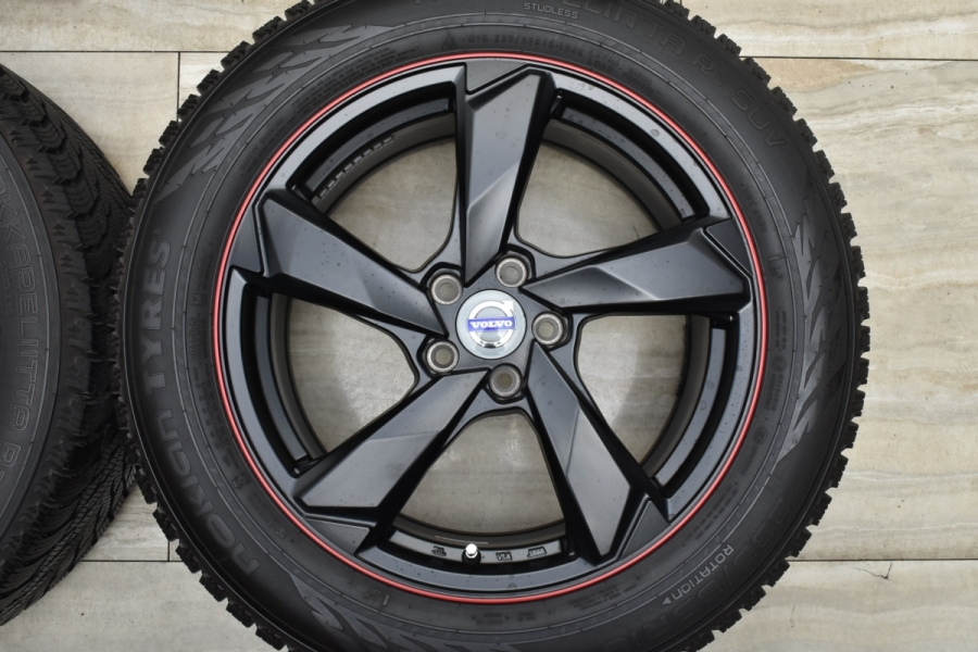 バリ溝 美品】ユーロアクシス クロスエッジ 18in 7.5J +50 PCD108