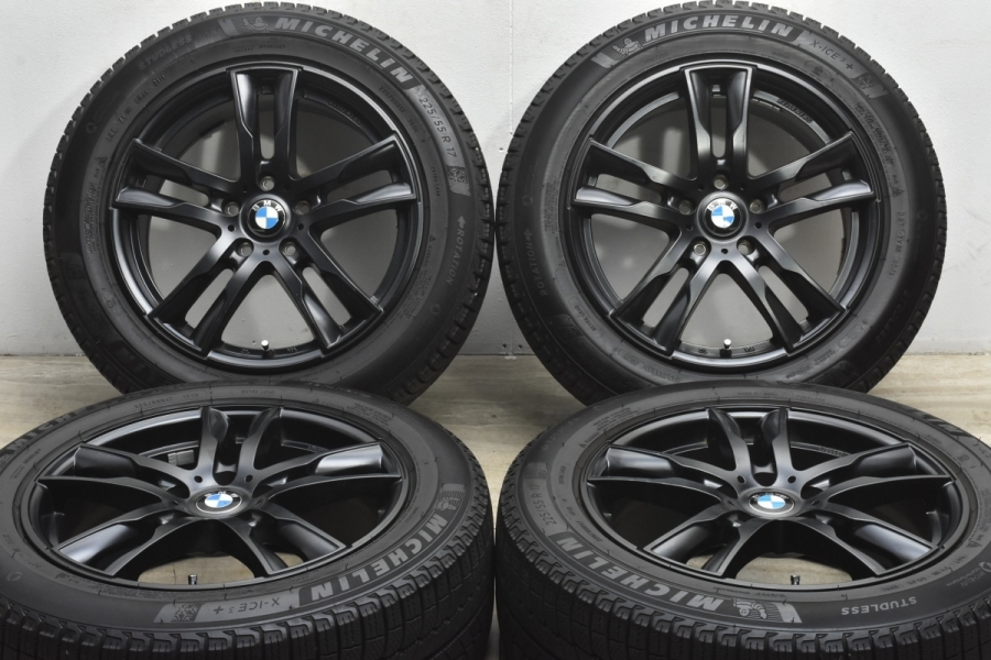 美品 バリ溝】ケレナーズJR 17in 7.5J +52 PCD112 ミシュラン X-ICE3+ 225/55R17 BMW F48 X1 F39  X2 純正サイズ ミニクロスオーバー F60 中古 スタッドレスタイヤホイールセット | パーツ販売ナンバーワン