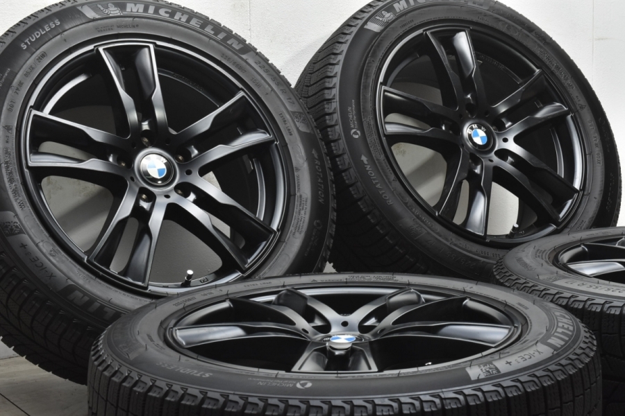 美品 バリ溝】ケレナーズJR 17in 7.5J +52 PCD112 ミシュラン X-ICE3+ 225/55R17 BMW F48 X1 F39  X2 純正サイズ ミニクロスオーバー F60 中古 スタッドレスタイヤホイールセット | パーツ販売ナンバーワン