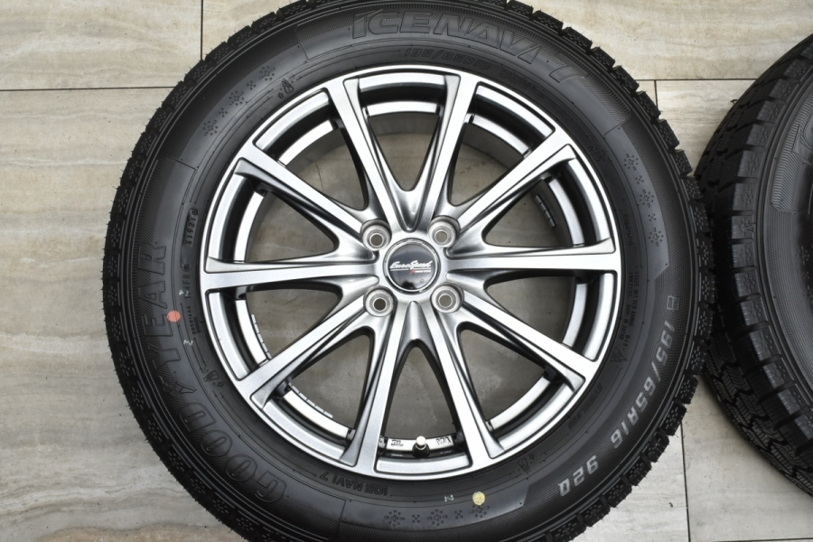 【おっち様】ユーロスピードV25 メタリックグレー 16×6J+43 中古美品 ユーロスピードV25 メタリックグレー 16×6J+43 中古美品