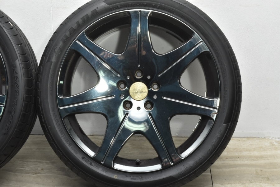 程度良好品】TL レーシング TL7022 19in 8J +38 PCD114.3 ハイダ 程度良好品】TL レーシング TL7022 19in 8J +38 PCD114.3 ハイダ