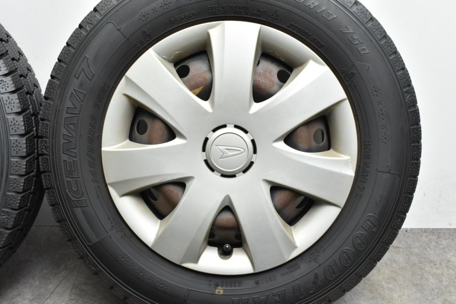 バリ溝】ダイハツ ミラ 純正 13in 4.00B +40 PCD100 グッドイヤー 