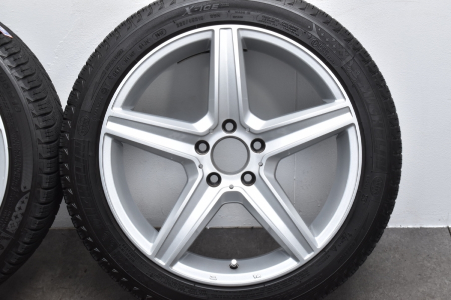 EURO FORSCH 225/45R18 美品　4本セット W205 Cクラス 純正サイズ】ユーロフォルシュ 18in 7.5J +45