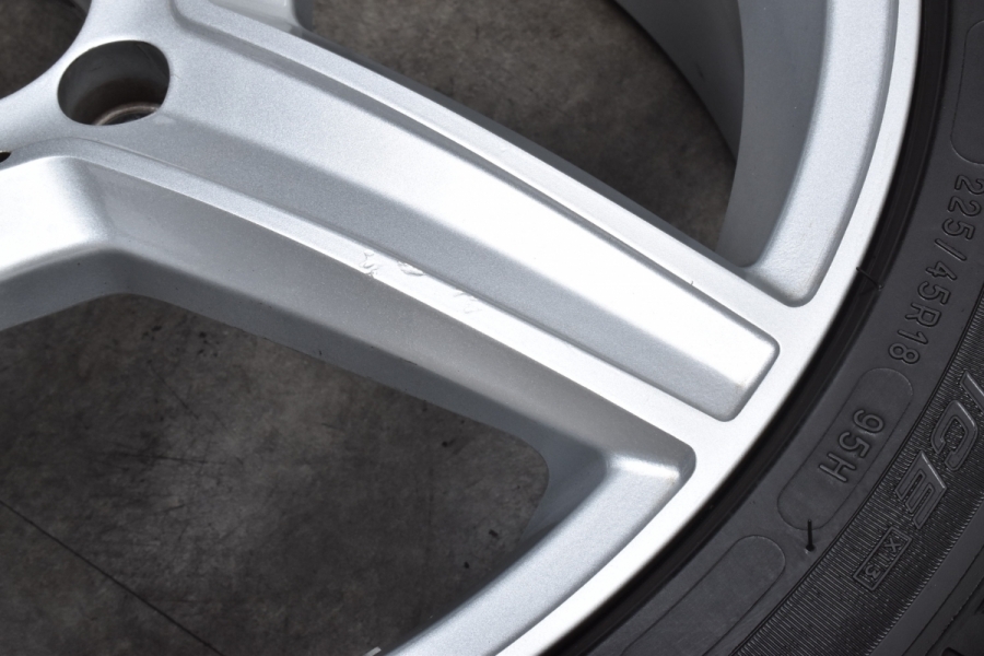 メルセデスベンツCクラスW205　社外18インチ スタッドレスタイヤ ベンツ Cクラス W205 スタッドレスタイヤホイールセット 18インチ