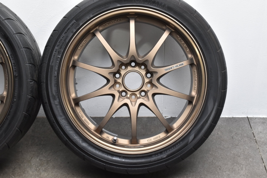 鍛造品】RAYS VOLK RACING CE28N 18in 8J +38 PCD114.3 ヨコハマ