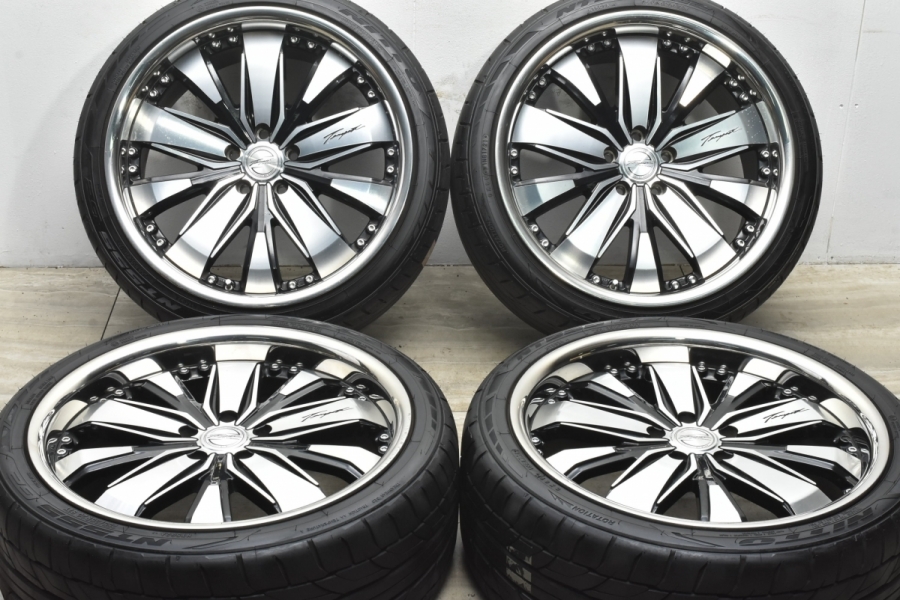 2021年製 バリ溝 美品】ロクサーニ テンペスト 20in 9.5J +35 PCD114.3 