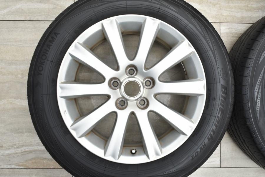 処分】MPV純正（LY3P）タイヤホイールセット 215/60R17