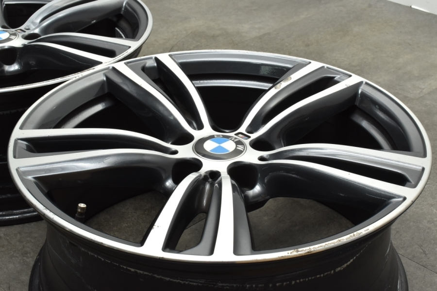 【正規品】BMW F30 F31 3シリーズ Mスポーツ 純正 19in 8J +36 PCD120 フロント 2本 品番:7852493  ダブルスポーク・スタイリング442