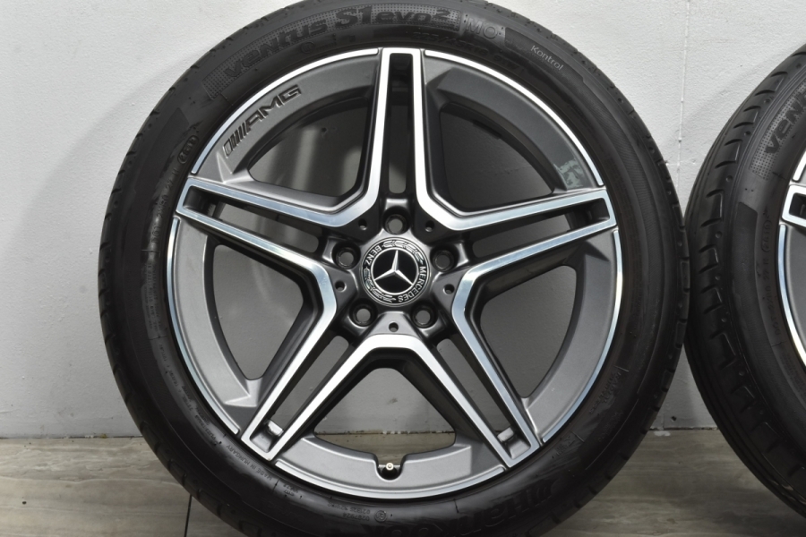 【正規品】ベンツ W177 Aクラス AMG5ツインスポーク 純正 18in 7.5J +49 PCD112 MO承認 225/45R18  A1774011500 W176 W247 Bクラス