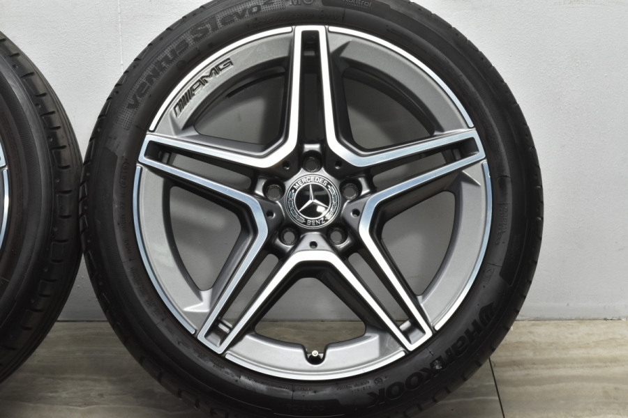 正規品】ベンツ W177 Aクラス AMG5ツインスポーク 純正 18in 7.5J +49 PCD112 MO承認 225/45R18  A1774011500 W176 W247 Bクラス 中古 タイヤホイールセット | パーツ販売ナンバーワン