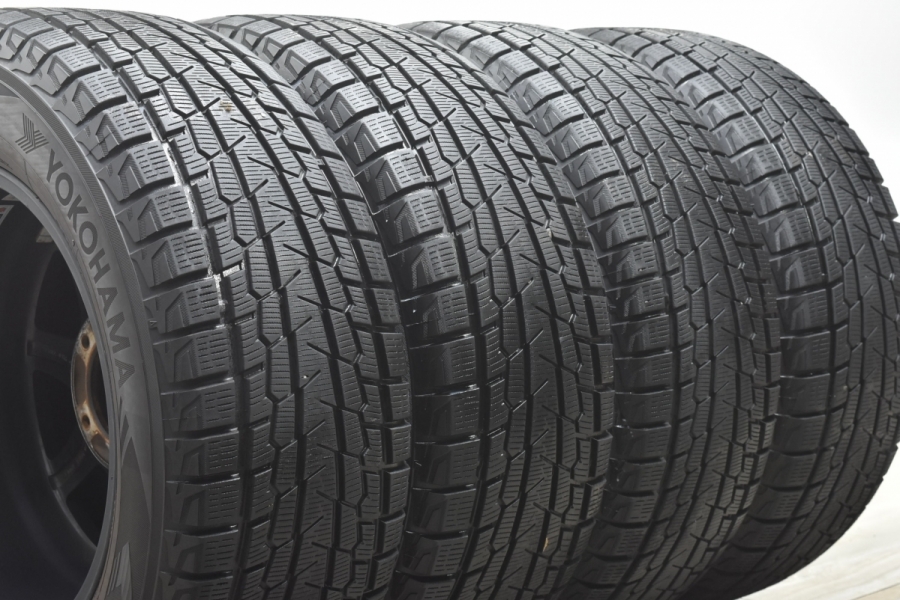 美品 バリ溝】エクストリームJ 18in 8J +50 PCD150 ヨコハマ アイス