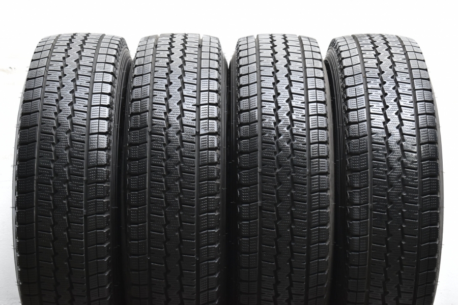 バリ山 DUNLOP ダンロップ SV01 195/80R15 LT スタッドレス タイヤ