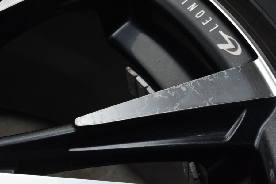 人気ホイール】WEDS LEONIS UC 17in 7J +53 PCD114.3 ヨコハマ ブルー