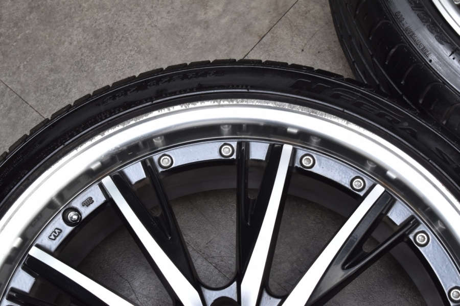 人気ホイール】アローネコラソン シャルマン 19in 8.5J +35 9.5J +38