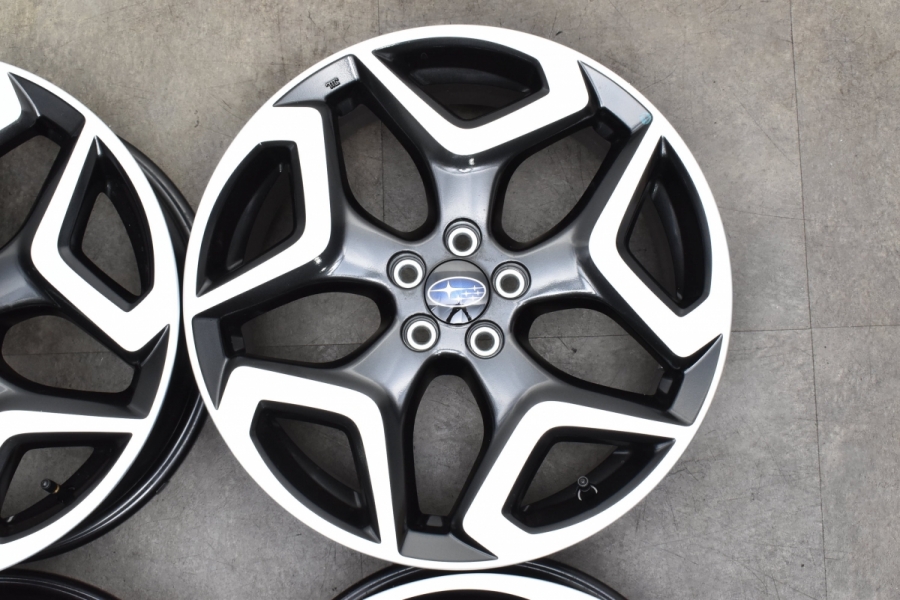 新車外し】スバル XV アドバンス 純正 18in 7J+55 4本 SJ