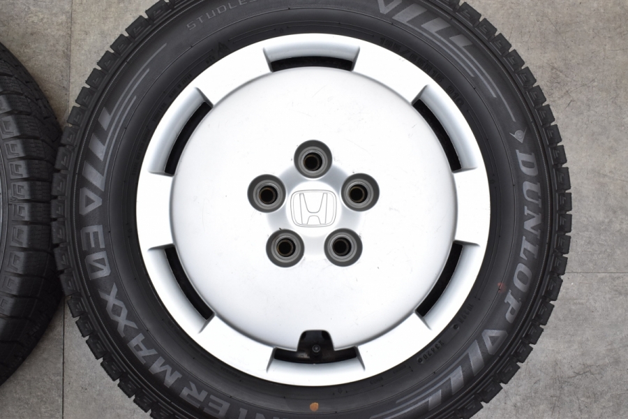 ホンダ 純正モデューロ 205/65R15 ホイールセット バリ溝 送料込み ホンダ 純正モデューロ 205/65R15 ホイールセット バリ溝 送料込み