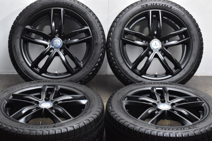 バリ溝 美品】ユーロテック GAYA5 17in 7.0J +48 PCD112 ミシュラン X-ICE SNOW 225/45R17 ベンツ  Aクラス Bクラス CLA 純正サイズ 中古 スタッドレスタイヤホイールセット | パーツ販売ナンバーワン