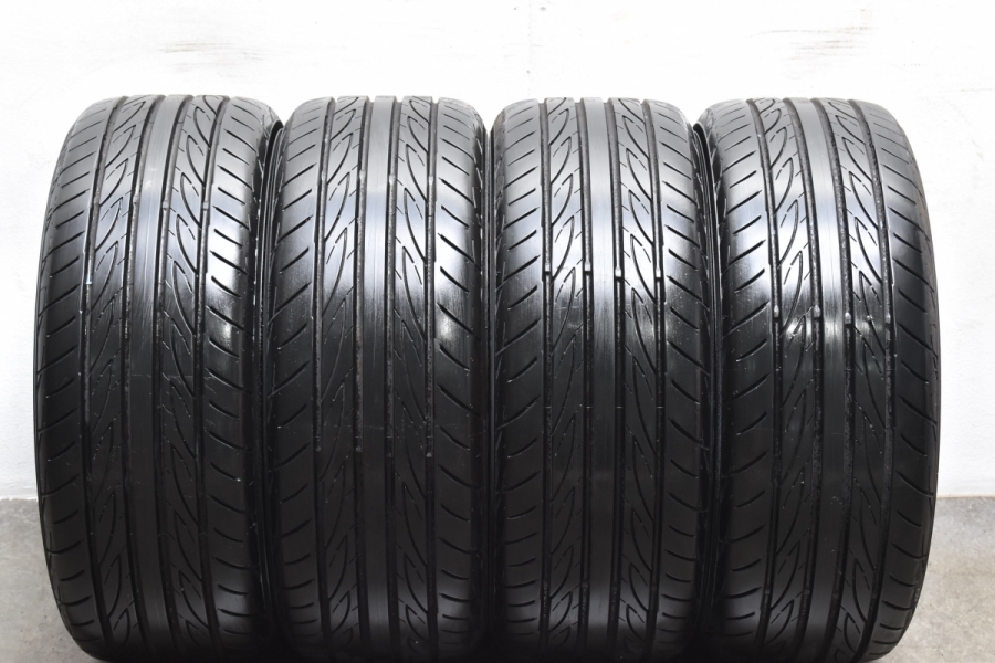 【バリ溝 美品】BBS 452 15in 6.5J+40 PCD100 ヨコハマ アドバン フレバ V701 195/50R15 フィット NA  ロードスター アクア スイフト マーチ