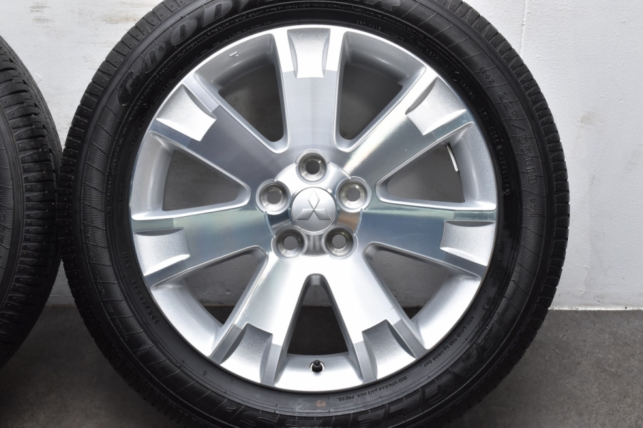 バリ溝サマータイヤ付】ミツビシ デリカD:5 純正 18in 7J+38 PCD114.3