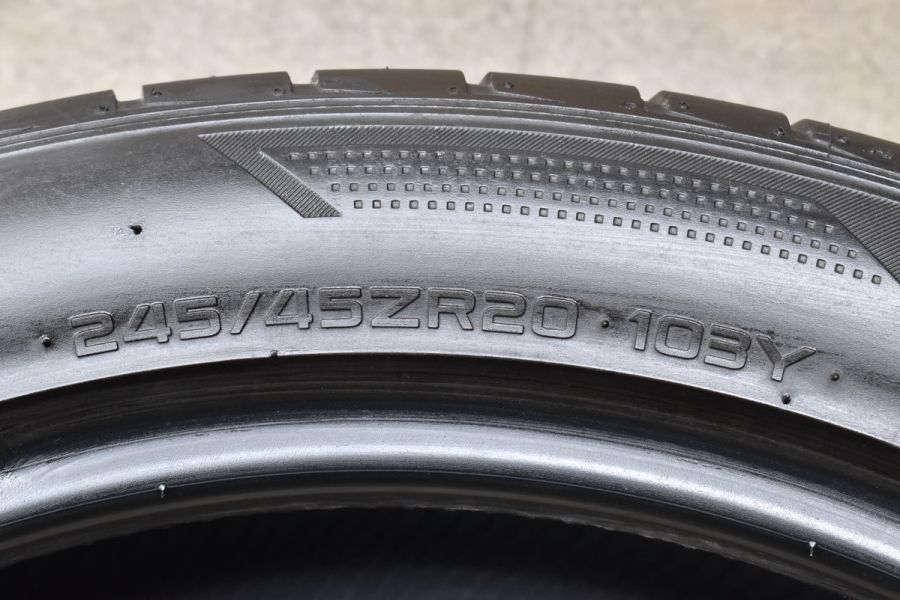 2021年製 バリ溝】ハンコック ベンタス V12 evo2 245/45R20 4本