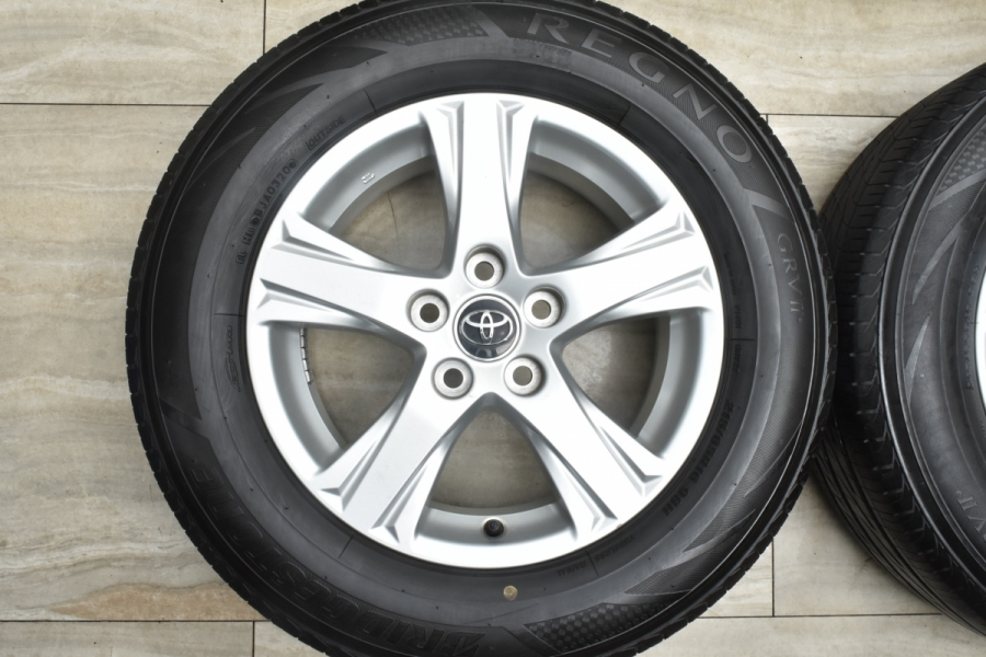 バリ溝 美品】トヨタ 30 アルファード ヴェルファイア 後期 純正 16in