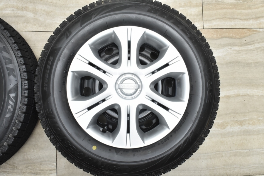 美品 バリ溝】ニッサン ノート 純正 14in 5.5J +40 PCD100