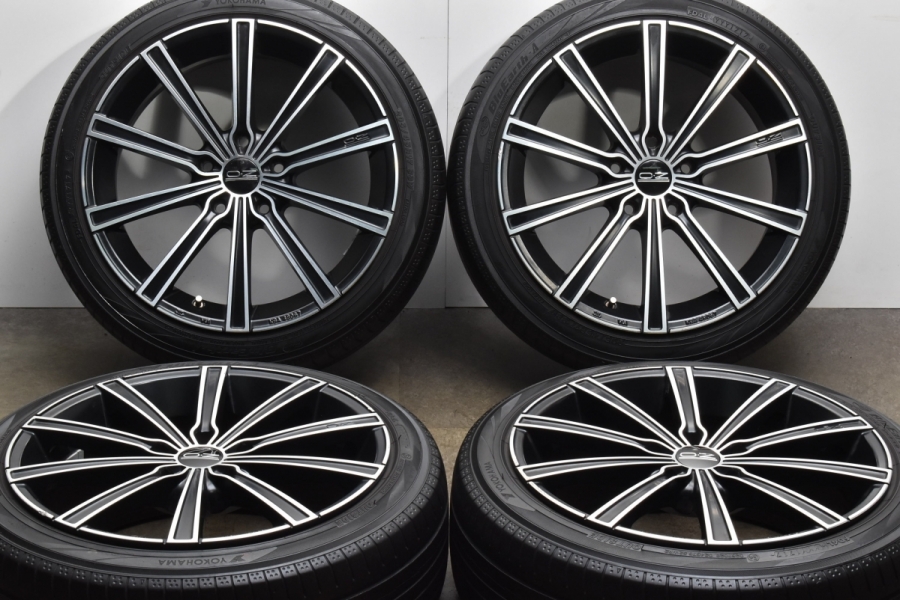 【人気ホイール】OZ X-LINE ラウンジ 17in 7.5J +50 PCD112 ヨコハマ ブルーアースA 205/45R17 MINI  クーパー ONE F55 F56 F57