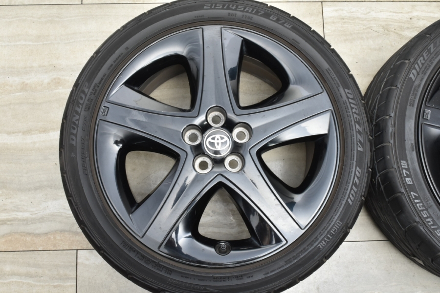 50プリウス　ツーリングホイール黒 TOYOTA純正 50プリウス ツーリングブラックエディション+PIRELLI