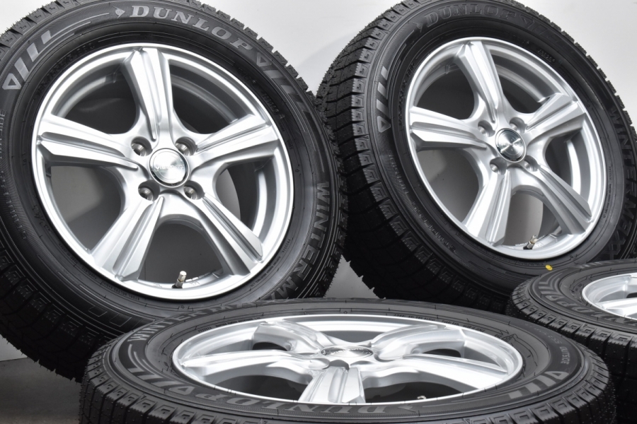 2020年製 バリ溝 WM03付】VIOLENTO 15in 5.5J +50 PCD100 ダンロップ