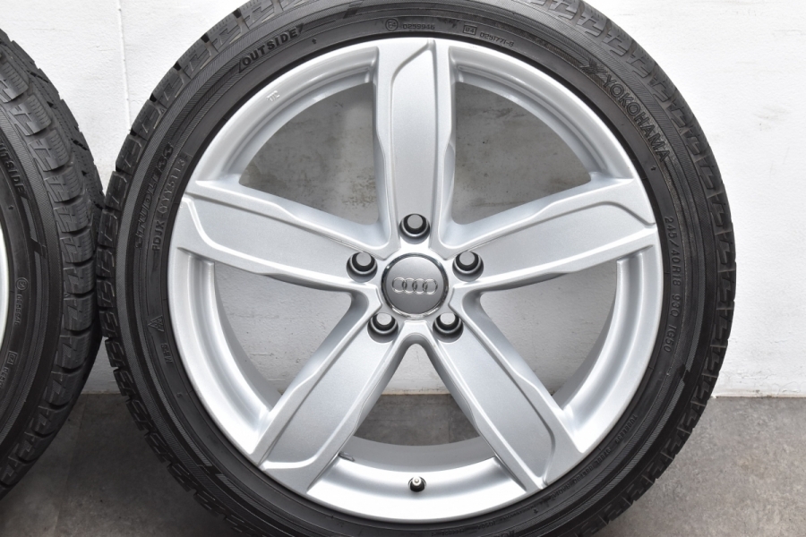 良好品】MAK STADT 18in 8J +47 PCD112 ヨコハマ アイスガード  