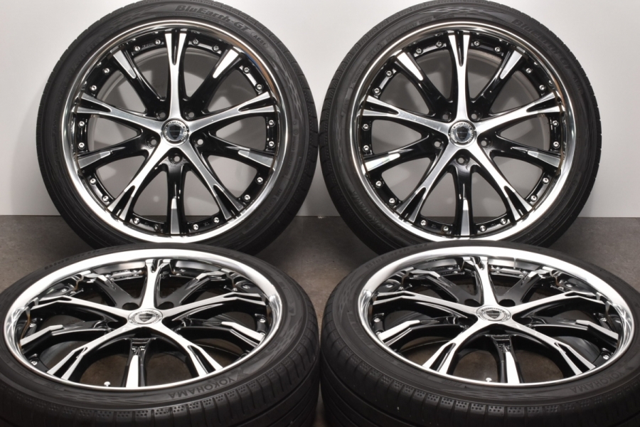 人気商品】WORK シュバート SC4 19in 8J+56 8J+54 PCD114.3 ヨコハマ ブルーアースGT AE51 225/40R19  レヴォーグ アテンザ オデッセイ 中古 タイヤホイールセット | パーツ販売ナンバーワン