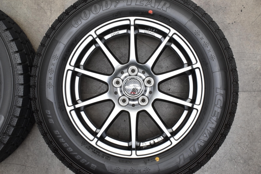 2021年製 超バリ溝 美品】シュナイダー 15in 6J +45 PCD100