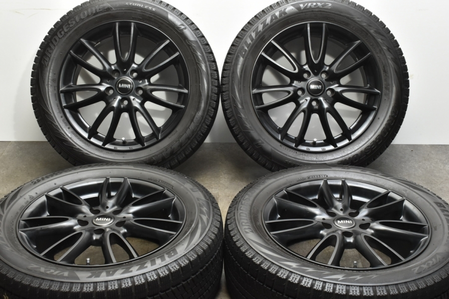 バリ溝】MAK ジャッキー 17in 7J +48 PCD112 ブリヂストン ブリザック 225/55R17 MINI F60 ミニクロスオーバー  純正サイズ スタッドレス 中古 スタッドレスタイヤホイールセット | パーツ販売ナンバーワン