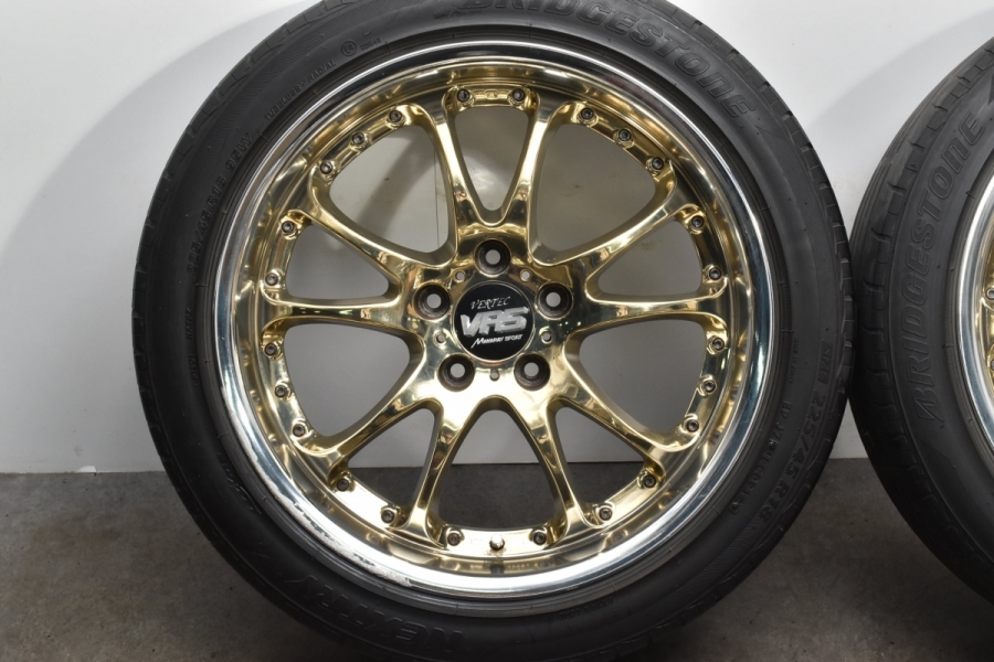 【超ポイントバック祭】 クロームゴールド】マナレイスポーツ 18in 7.5J +45 PCD114.3 その他