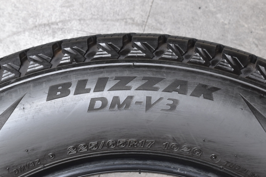 2021年製 バリ溝 スタッドレス】ブリヂストン ブリザック DM-V3 225 