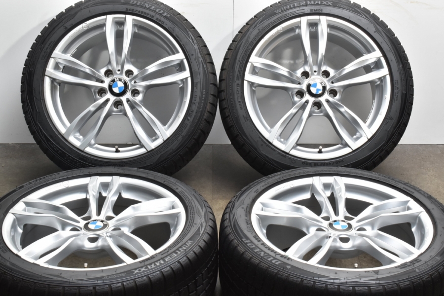 【BMW F10 F11 ５シリーズ 純正サイズ】MAK LUFT 18in 8J +30 PCD120 ダンロップ ウィンターマックス WM01  DSST 245/45R18 ランフラット