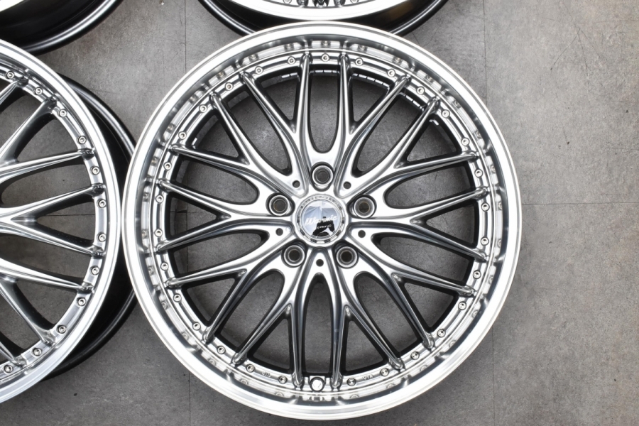 美品】MONZA Warwic DEEPRAND 18in 7J +48 PCD114.3 4本セット