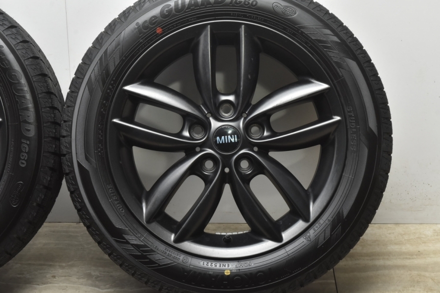 美品 バリ溝】MINI R60 ミニクロスオーバー 純正 17in 7J +50 PCD120 