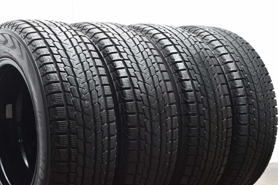 バリ溝 美品】ストレンジャー 18in 7.5J +38 PCD114.3 ヨコハマ アイス 