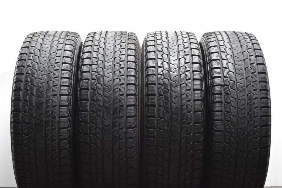 バリ溝 美品】ストレンジャー 18in 7.5J +38 PCD114.3 ヨコハマ アイス 