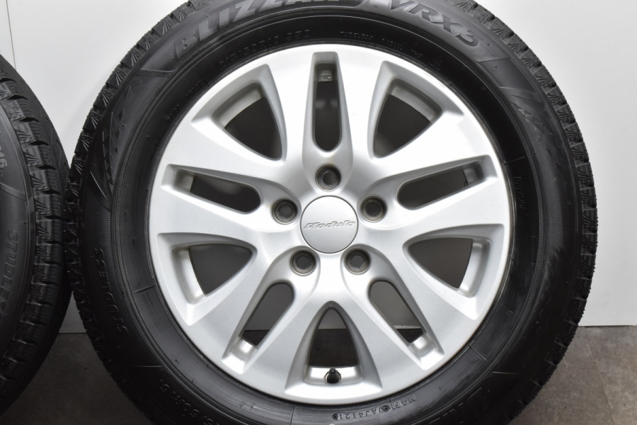 オデッセイに使用 ホンダ純正モデューロ 16インチ BSスタッドレス