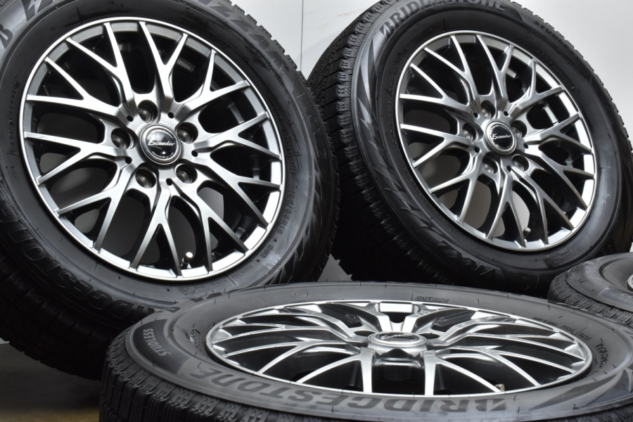 2020年製 バリ溝 美品】エクシーダー 15in 6J +53 PCD114.3