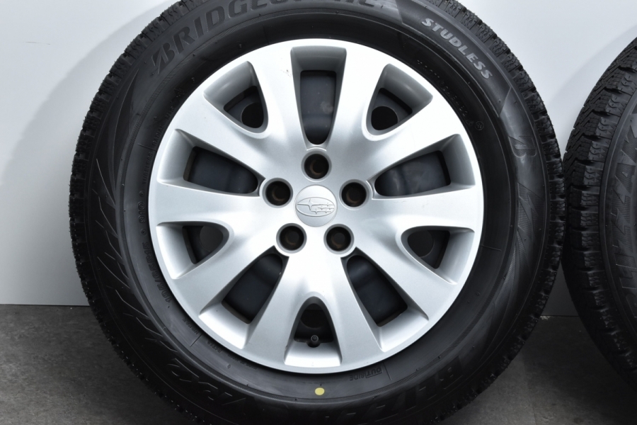 2021年製 バリ溝】スバル GH2 インプレッサ 純正 15in 6J +48 PCD100