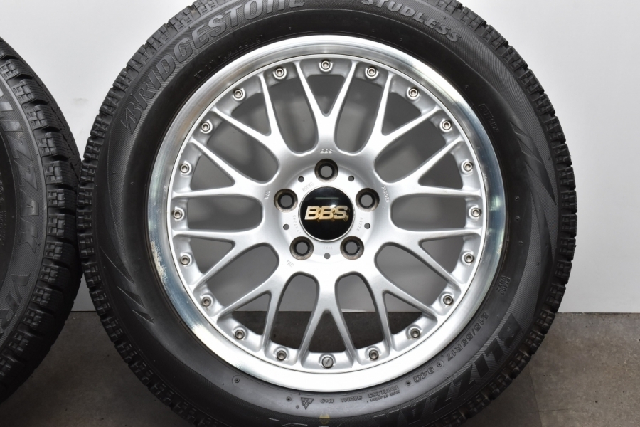 【鍛造品】BBS RS778 17in 7J +45 PCD114.3 ブリヂストン ブリザック VRX 215/55R17 カムリ クラウン  スカイライン ヴェゼル