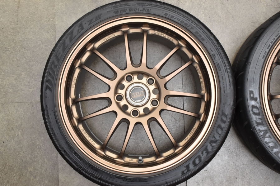 鍛造 美品】RAYS ボルクレーシング RE30 17in 7.5JJ +50 PCD114.3 2021