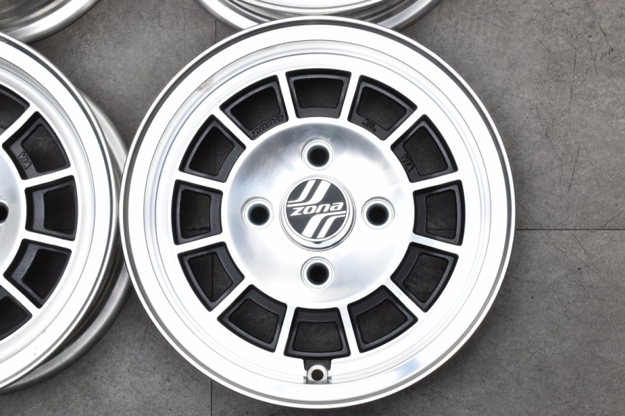 程度良好品 希少】ZONA SPOKE 13in 5.5J +15 PCD114.3 4本セット